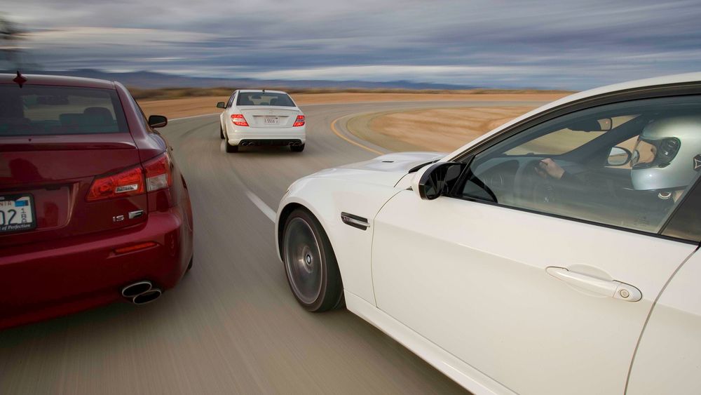 We take three fast, new-to-market, bloodthirsty sport sedans out to CenCal's oil country