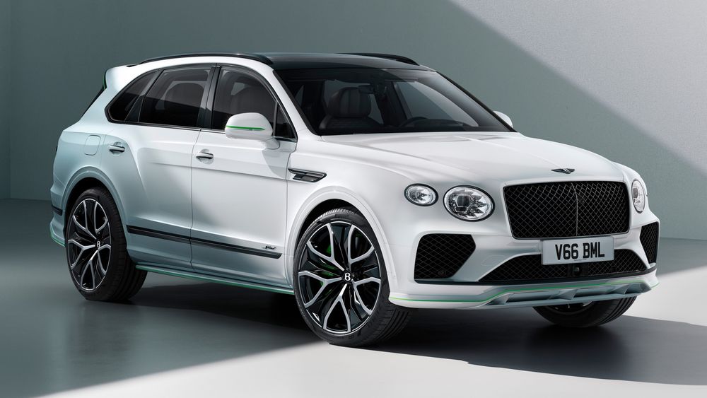 Bentley adds more horsepower and torque to the already powerful V-8 Bentayga, as well as a Drift mode.