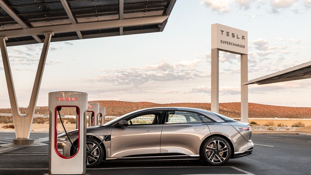Lucid owners gain access to Tesla Superchargers, and there are changes in store for the Air luxury EV sedan.