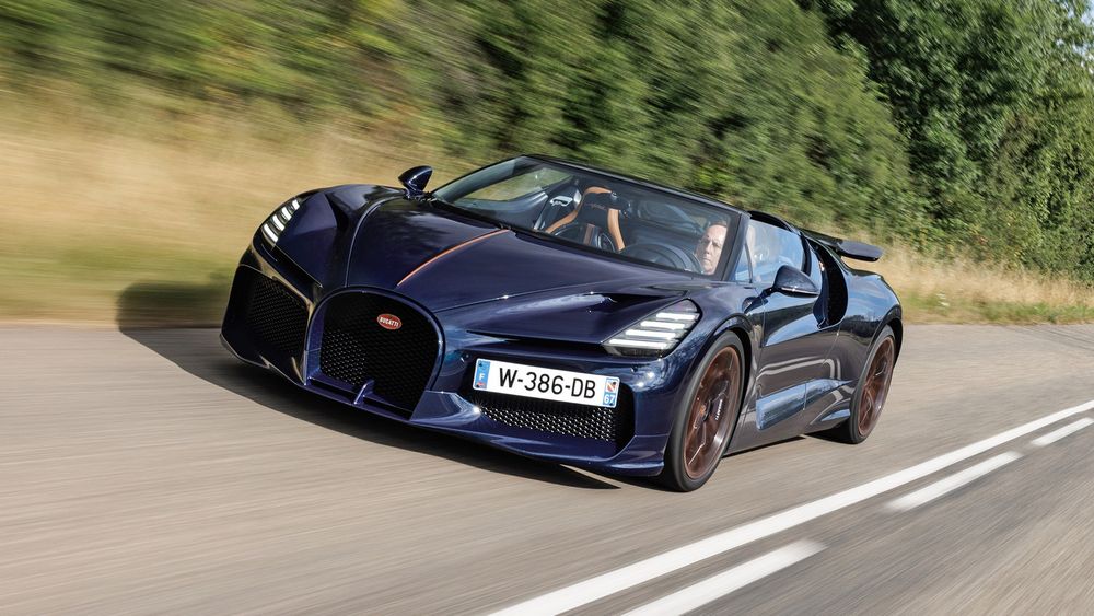 Driven! If Hypercars Were Video Game Characters, the Bugatti Mistral Is the Final Boss