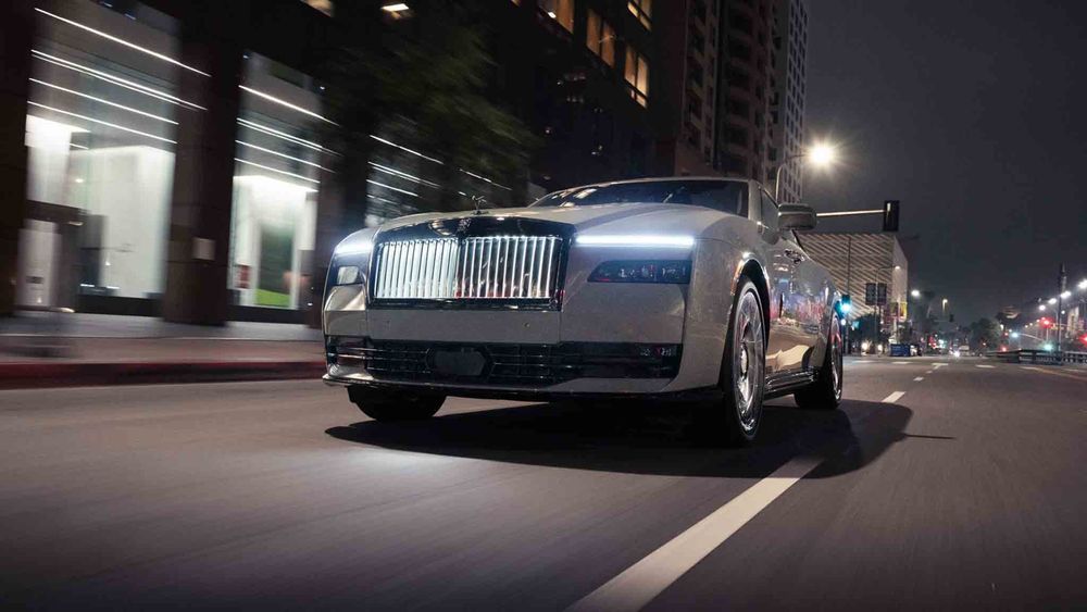 Nighttime in Los Angeles gives us the freedom to explore the most powerful Rolls-Royce ever made.